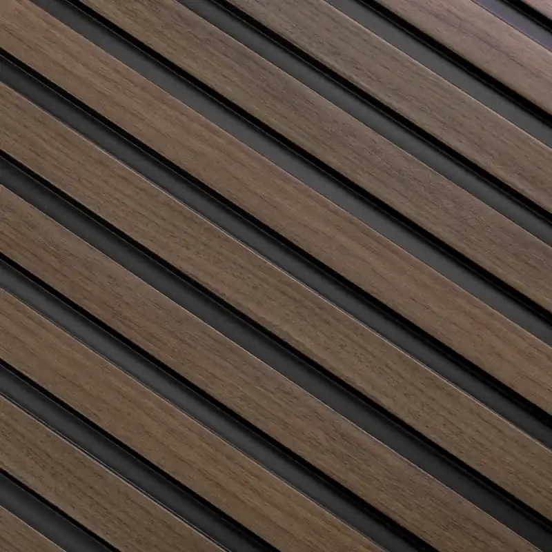 Riflaj decorativ 3D Lamelli Medio, Dark Oak, 270x12 cm, Mardom Decor Panouri Decorative Riflate 3D Dark Oak Comandă acum